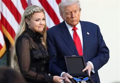  ترامپ مدال آزادی را به چارلی کرک اهدا کرد