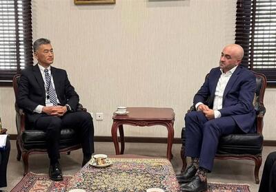 دیدار رئیس انجمن بیس‌بال و سافت‌بال ایران با سفیر ژاپن - تسنیم