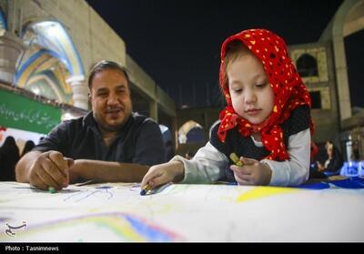  ویژه‌برنامه «کودکان مهدوی» در مسجد جمکران  تصویر - تسنیم