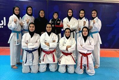  ورود دختران ناشنوا کاراته به شانزدهمین اردوی المپیکی