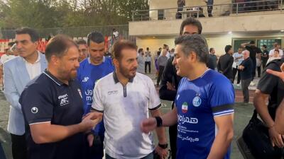  حضور سیدجوادهاشمی در جمع پیشکسوتان استقلال