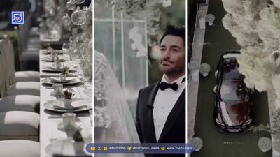  آلبوم عروسی محمدرضا گلزار و آیسان