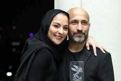 زن و شوهر سینمای ایران در تشییع پیکر ناصر تقوایی