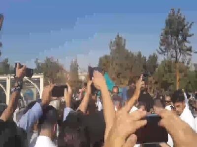  مرضیه وفامهر تلقین ناصر تقوایی را خواند