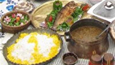  نمایشگاه غذا‌های بومی و محلی در حمیدیا برپا شد