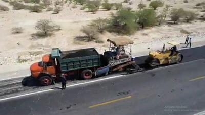  اجرای ۱۰۴ کیلومتر عملیات روکش آسفالت در جاده‌های ایلام