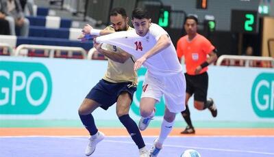  مردان فوتسال ایران هم مقابل روسیه مساوی کردند