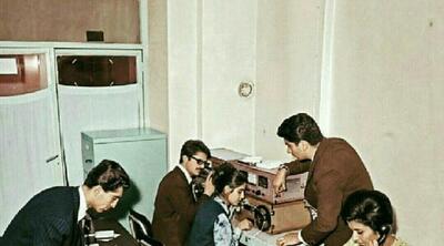  دفتر خبرگزاری پارس در سال چهل (عکس)