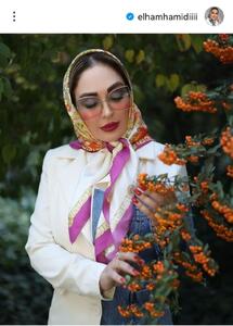  تاریخ وبگردی |الهام حمیدی با ستی سبز چه جذاب شده