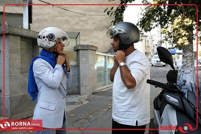  حامد مرادی: در موتور سواری همسرم همیشه از من جلوتر است