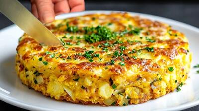  طرز تهیه غذای مجلسی و خوشمزه با ۱ کدو سبز و ۲ تخم مرغ