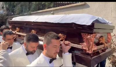  مراسم تشییع ناصر تقوایی+فیلم‌