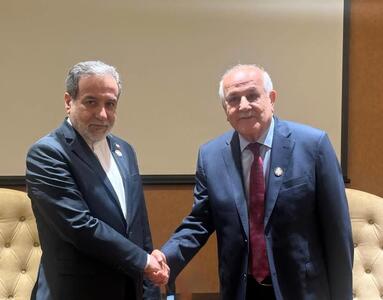 دیدار نماینده فلسطین با عراقچی