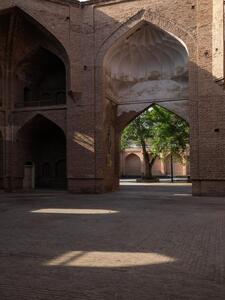 عکس/ نمایی بی نظیر از مسجد مطلب‌خان خوی شاهکار معماری دوران ایلخانی | اقتصاد24