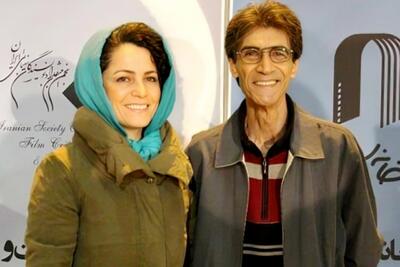 ببینید/ مرضیه وفامهر با خواندن شعر فردوسی همسرش را به خانه ابدی بدرقه کرد