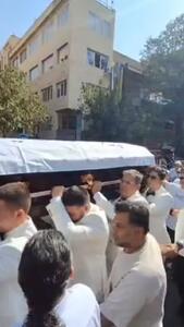  سنج و دمام زنی در مراسم تشییع ناصر تقوایی