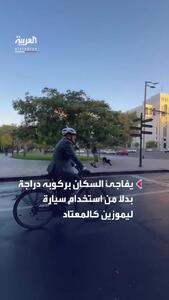  نخست‌وزیر ارمنستان با دوچرخه به محل کار رفت