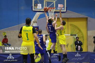  شکست بسکتبال پالایش نفت آبادان در بازی با استقلال تهران