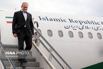  رئیس‌جمهور وارد اصفهان شد