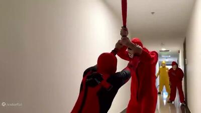  نبرد مرد عنکبوتی و اسپایدرمن -- مبارزه با دشمنان همیشگی مردعنکبوتی SPIDERMAN