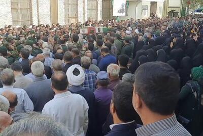  مراسم تشییع شهید محمدهاشم سلطانی