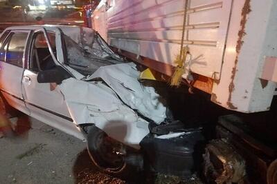  یک کشته و چهار مصدوم بر اثر تصادف در اتوبان معلم اصفهان