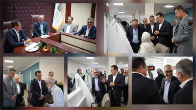  بازدید سرپرست صندوق بازنشستگی کشوری از شعبه پذیرش اسناد درمانی بیمه دانا در تهران/ افزایش سقف پذیرش غیرفیزیکی هزینه‌های