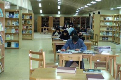 نقشه استقبال ایرانیان از کتابخانه های عمومی کشور