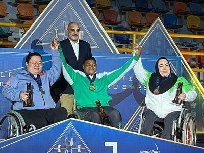 دختر پاراوزنه بردار ایران صاحب مدال برنز جهانی شد - پارس فوتبال