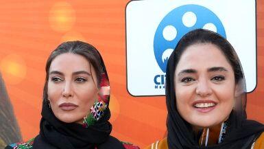  عکس ها / تیپ و استایل نرگس محمدی و فریبا نادری همراه سمیرا حسن پور در سلیمانیه عراق .. / کلا یک پا ایران و یک پا خارجن...