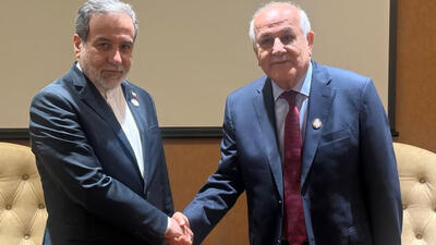  دیدار نماینده فلسطین با وزیر امور خارجه