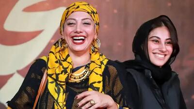  عکس / «زهرا داوودنژاد» با دختر خ.ش قدوبالاش «یلدا» به اکران خصوصی آمد