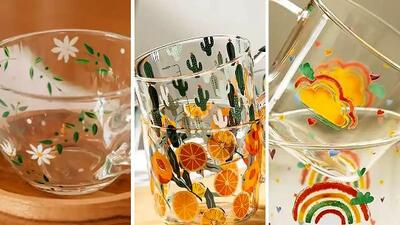  فنجون شیشه‌ ای خاص؛ چگونه با ساده‌ ترین وسایل پذیرایی لاکچری داشته باشیم؟