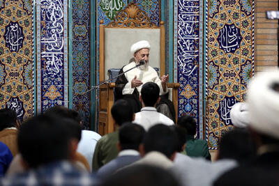 تصاویری از درس اخلاق حضرت آیت الله سبحانی در پردیسان | شفقنا، آخرین اخبار ایران و جهان