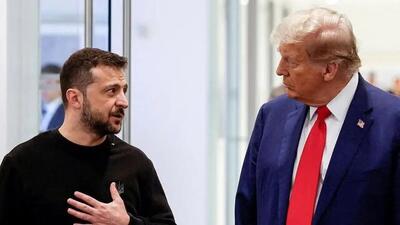 خوش‌بینی زلنسکی به پایان یافتن جنگ اوکراین بعد از دیدار با ترامپ