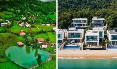  سفری مجازی به عمارت لوکس میلیاردرها در شمال؛ شهرک فردوس بویی از ایران نبرده سوئیسیه