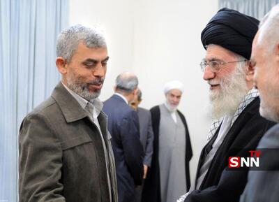  تصویر دیدار «یحیی السنوار» با رهبر انقلاب اسلامی + عکس