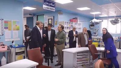  بازدید سر زده بازرس کل لرستان از بیمارستان عشایر خرم آباد