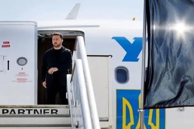  زلنسکی وارد پایتخت آمریکا شد