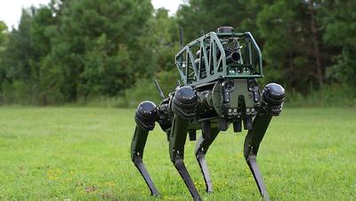  سگ رباتیک جنگی CODiAQ با قابلیت حمله خودکار رونمایی شد
