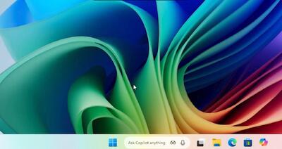  مایکروسافت نوار جست‌وجوی کوپایلت را به تسک‌بار ویندوز ۱۱ اضافه می‌کند