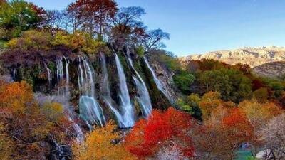  زمانی که برگ‌ها طلایی می‌شوند؛ سفر به دل کوه‌ها و آبشار‌های لرستان در فصل پائیز + فیلم