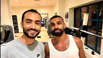  شگفت‌انگیز؛ محمد صلاح هوادارش را در باشگاه غافل‌گیر کرد