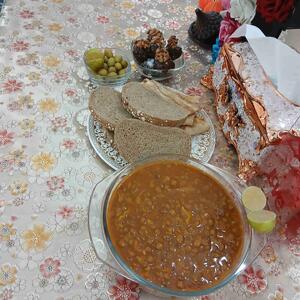  خوشمزه شام امشبمون عدسی،تقدیم نگاهتان 😋😋🌹🌺ازخدای مهربان شبی به روشنی درخشان‌ترین ستاره آسمان فردایی سرشاراز سلامت وموفقیت آرزومندم، شب زیباتون بخیر💫💫💖🌙🌙🌙🌻🌻 دست‌پخت کدبانوی گل وعزیزخونم 🥰😘💞🤍🫶💫❤️🌹🥰🫶🤍