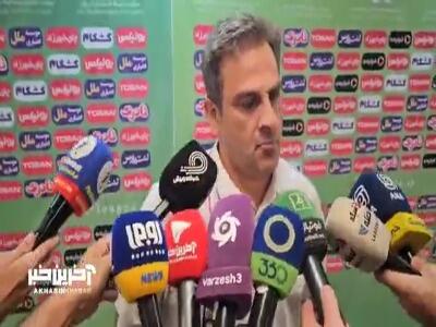  مربی مس رفسنجان: در 10 دقیقه اول سه موقعیت گلزنی داشتیم که استفاده نکردیم