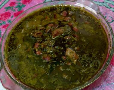  از شما/اینم از ناهار امروزمون قورمه سبزی 😋
