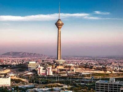 تصویر متفاوتی که امروز از آسمان تهران شکار شد
