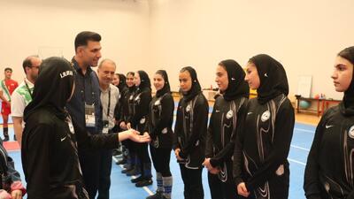  بازدید سرپرست کاروان اعزامی به بحرین و کادر سرپرستی از اردوی تیم های ملی کبدی