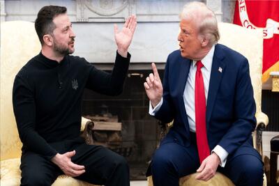  شوک ترامپ به زلنسکی در بدو ورود به واشنگتن