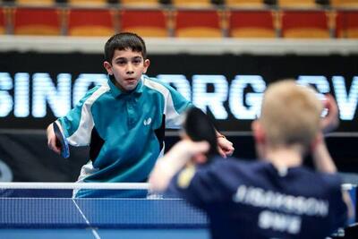  انگلستان به پینگ‌پنگ‌باز نوجوان ایران ویزای جهانی نداد